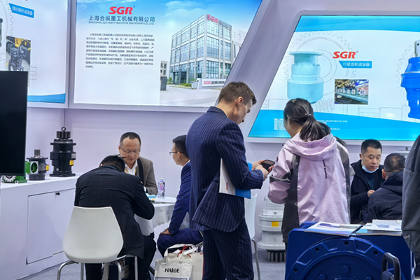 علب التروس SGR على Bauma China 2024