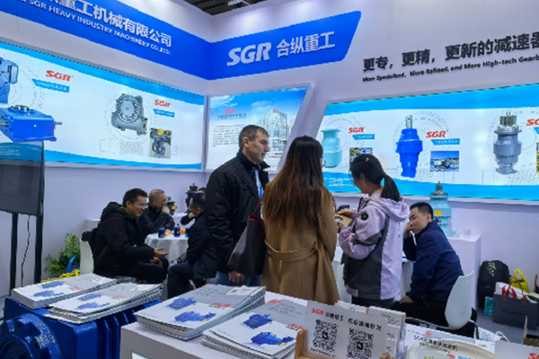 علب التروس SGR على Bauma China2024